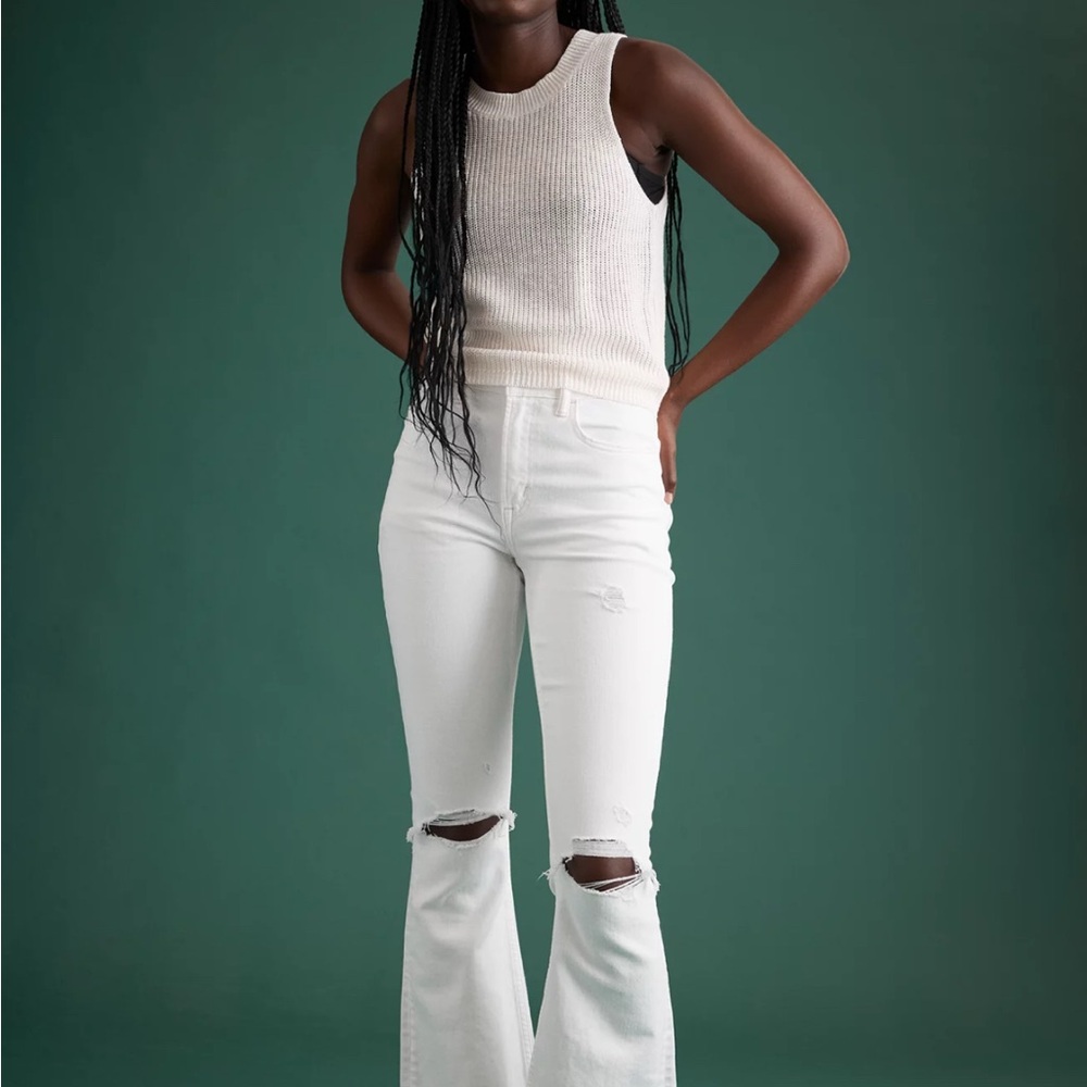*NWT* AE 77 Premium High Waisted Flare Jeans